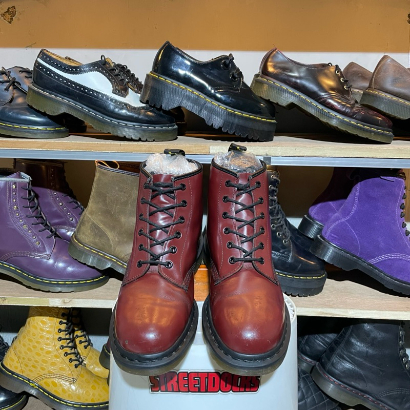 Jual Dr martens 101 red cherry docmart original 43 | Shopee Indonesia