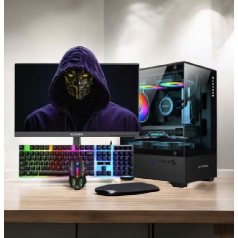 Jual Pc Gaming Core i7 7700 + Ram 16gb +Vga RX 580 8Gb + Ssd + Hdd ...