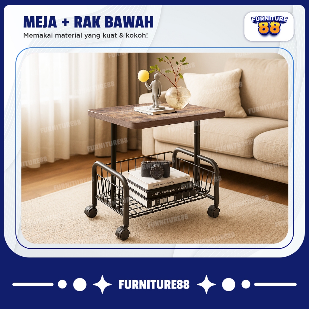 Jual Rak Nakas Model Meja Minimalis Rak Serbaguna Meja Kopi Rak Sisi ...