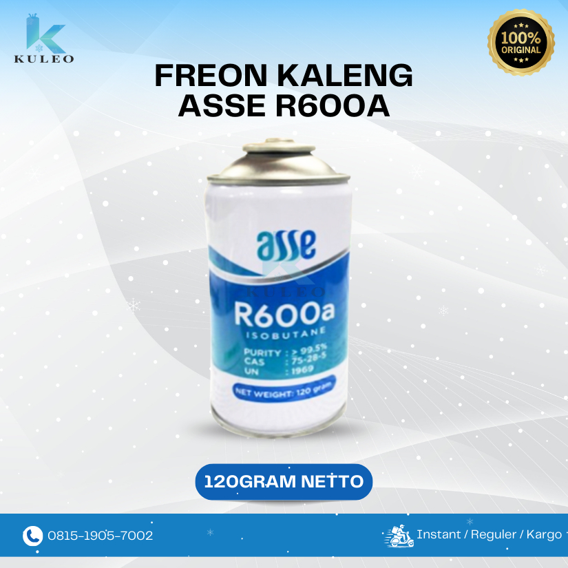 Jual FREON R600 / FREON 600A - freon kaleng r600 a - freon R600a asse ...