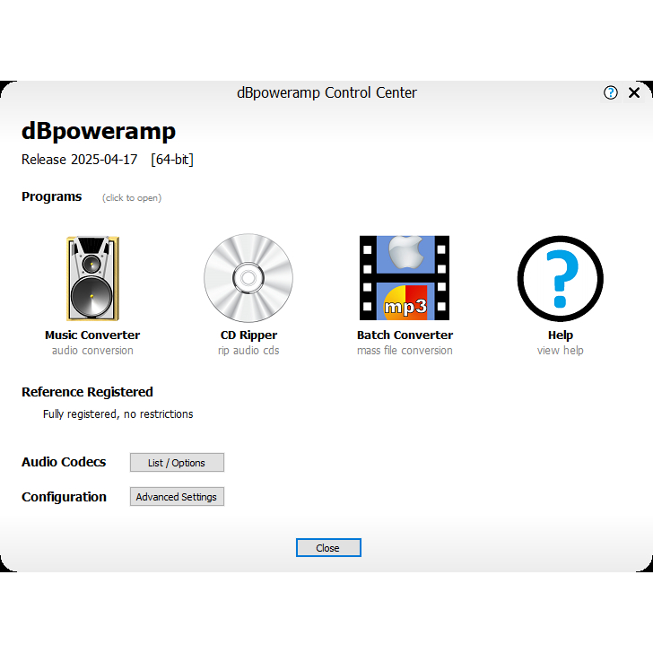 Jual dBpoweramp Music Converter Reference Retail Shopee Indonesia