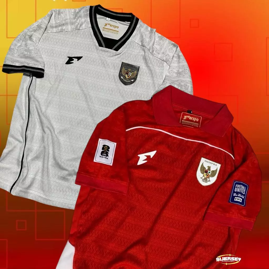 Jersey timnas indonesia grade ori