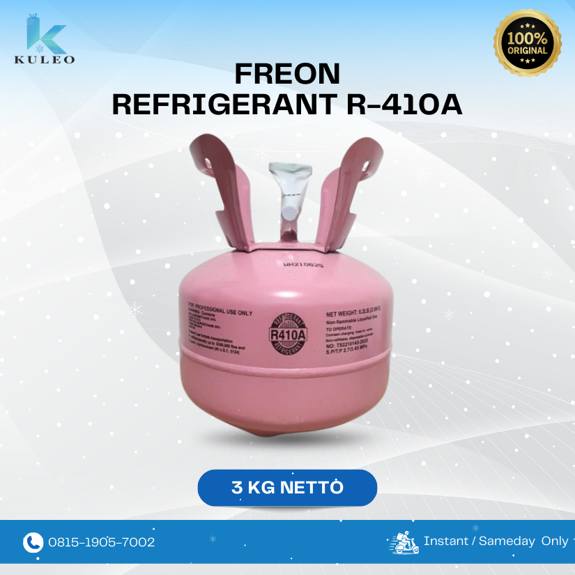 Jual Freon R410A isi 3kg - FREON AC R410-A REFRIGRANT KEMASAN 3 KG ...