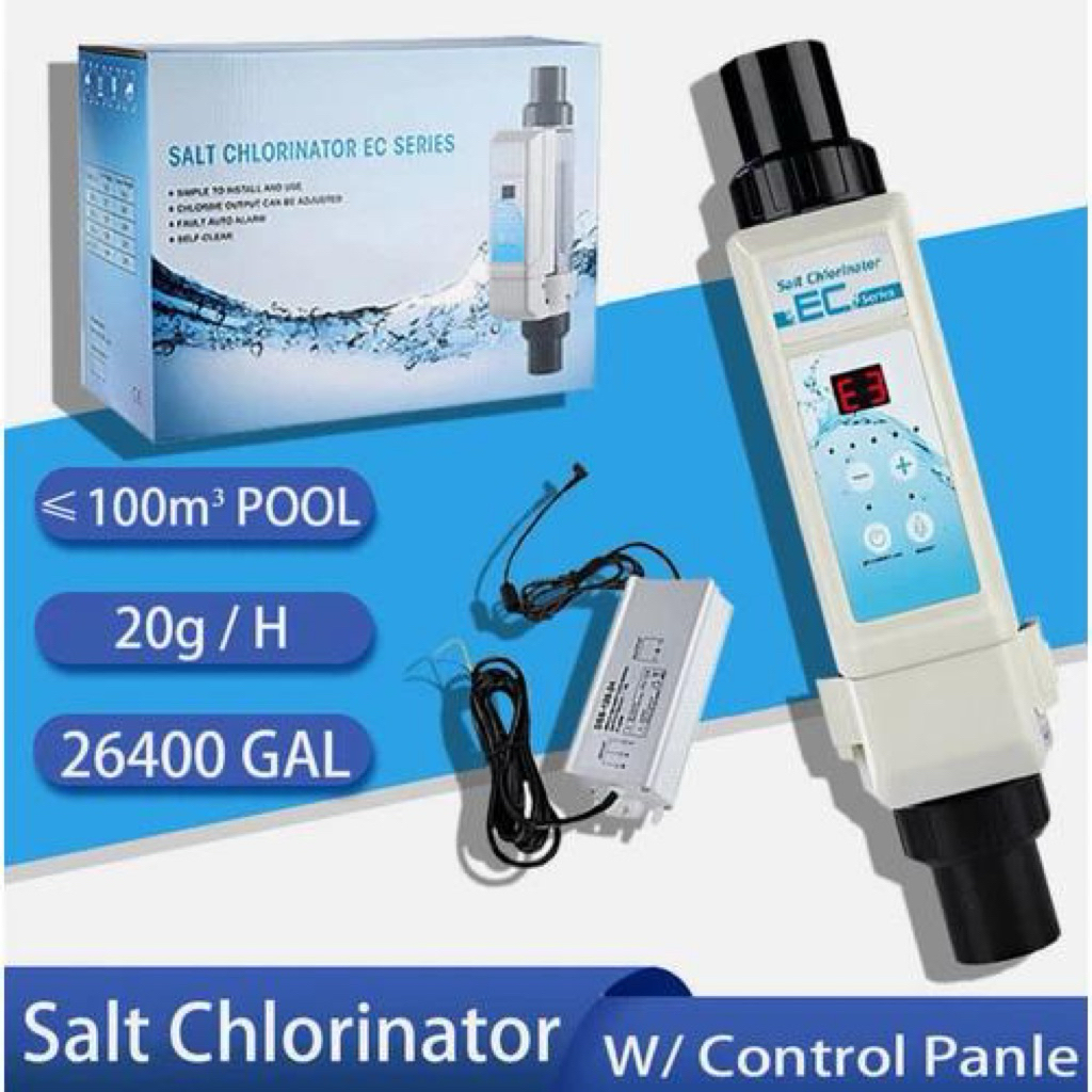 Jual Salt Chlorinator Emaux EC 20G Mesin Garam Klorinator Kolam Renang ...