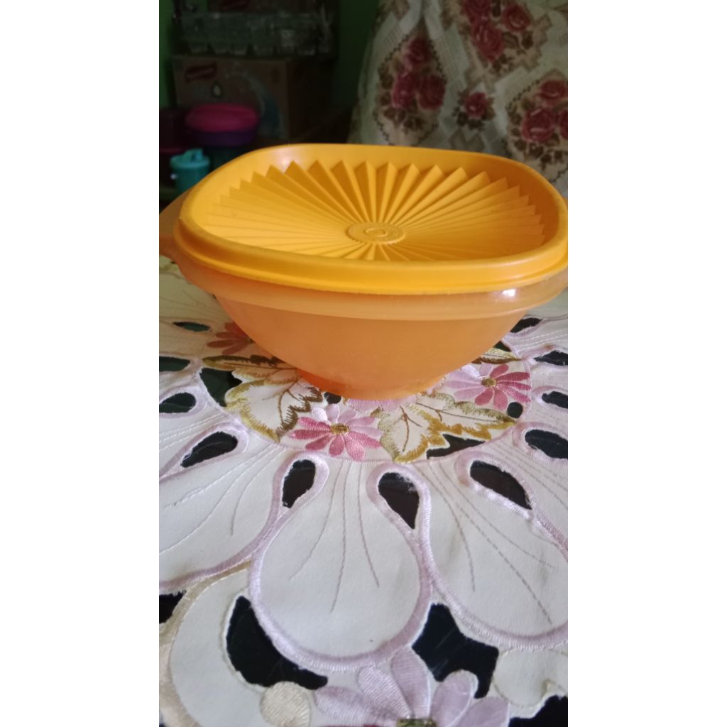 Jual rice bowl tupperware PL/Second, kapasitas 600 ml | Shopee Indonesia