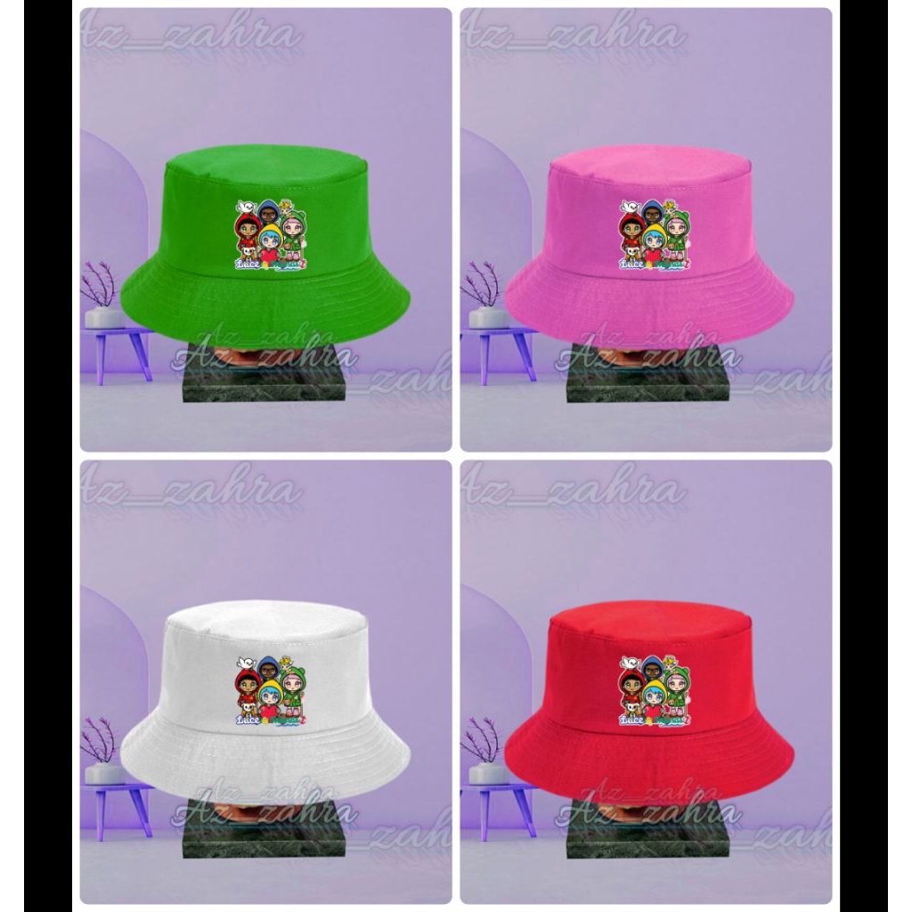 Jual Topi Bucket Hat LUCE AND FRIENDS MASKOT YUBILEUM VATIKAN 2025 ...