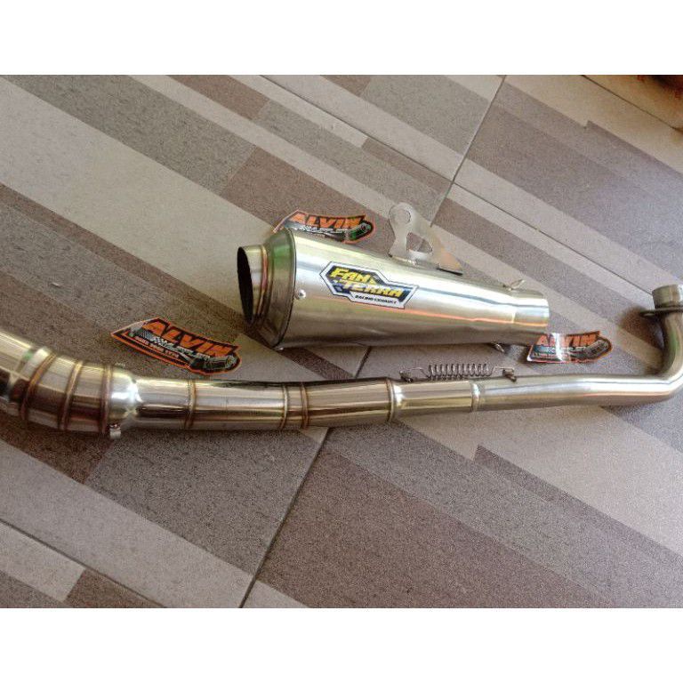 Jual KODE X19A knalpot racing fantera fantera kompetisi std vega ...