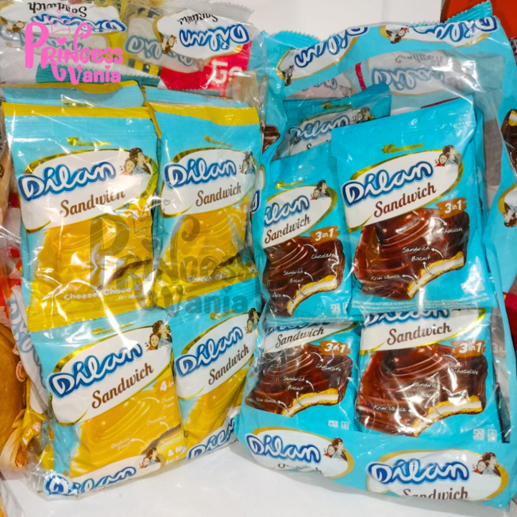 Jual DILAN SANDWICH RENCENG CHOCOLATE CHEESE ISI 20PCS | Shopee Indonesia