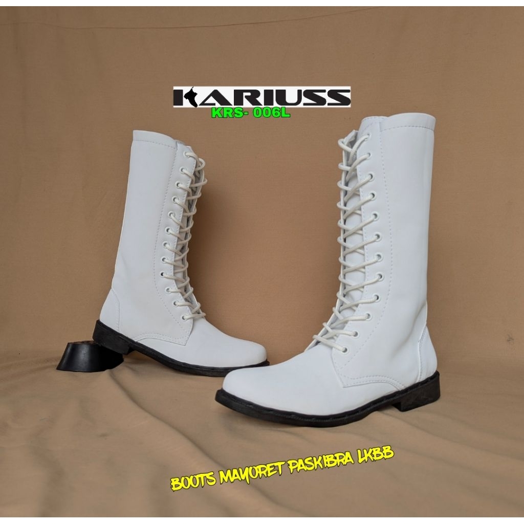 Jual SEPATU BOOTS MAYORET PASKIBRA LKBB , BAHAN LENTUR PREMIUM ,TYPE ...