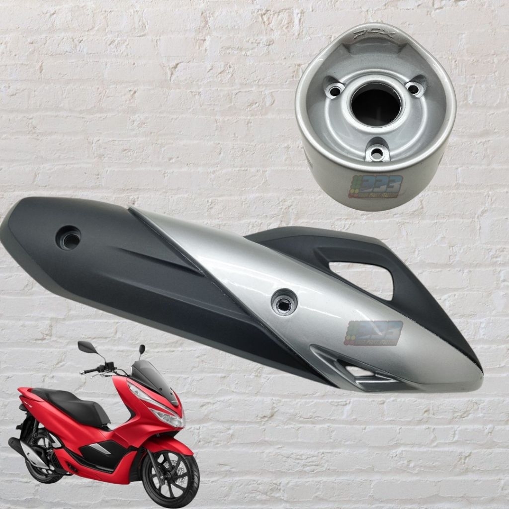 Jual cover tutup pelindung knalpot pcx 150 new lokal K97 non original ...