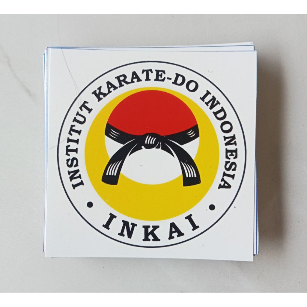 Jual Sticker INKAI / Karate Do Indonesia 2 Pcs | Shopee Indonesia