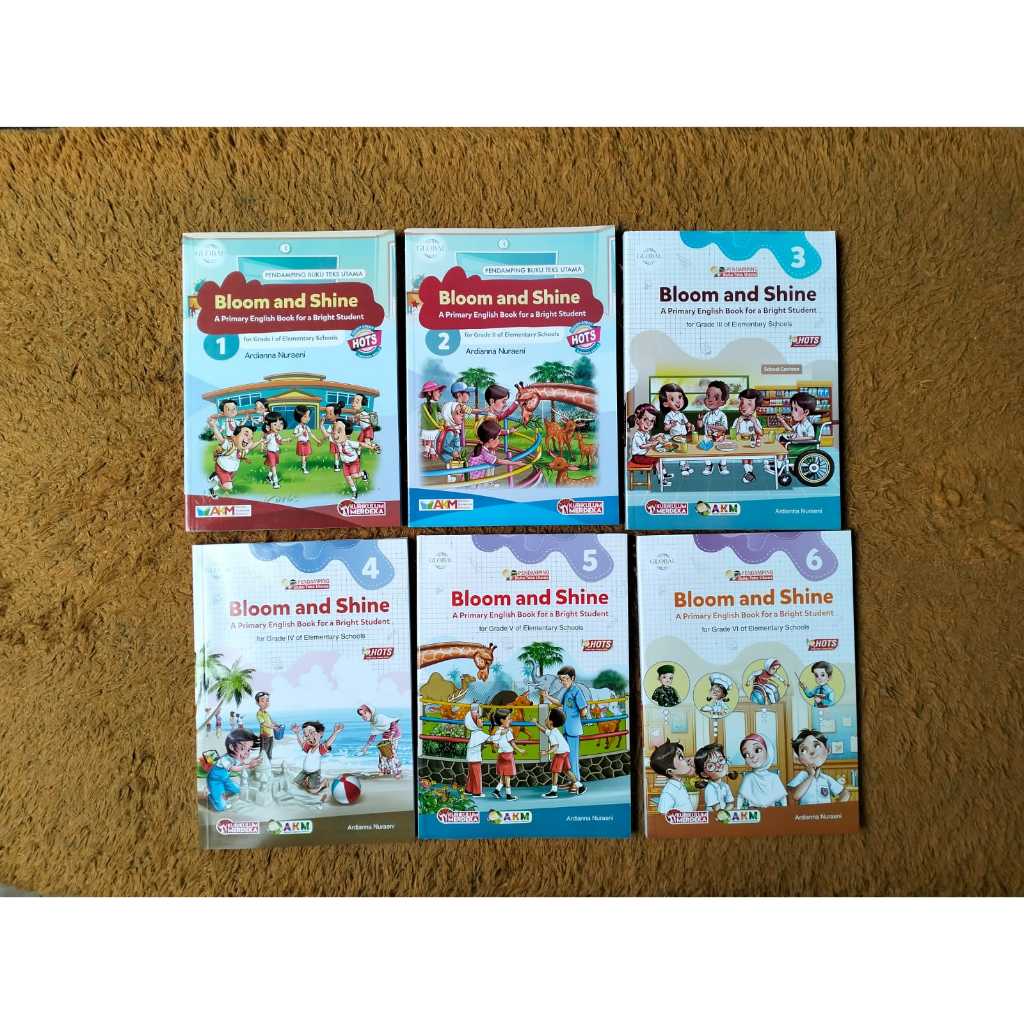 Jual Buku Bahasa Inggris SD Kelas 1 2 3 4 5 6 Global Tiga Serangkai ...