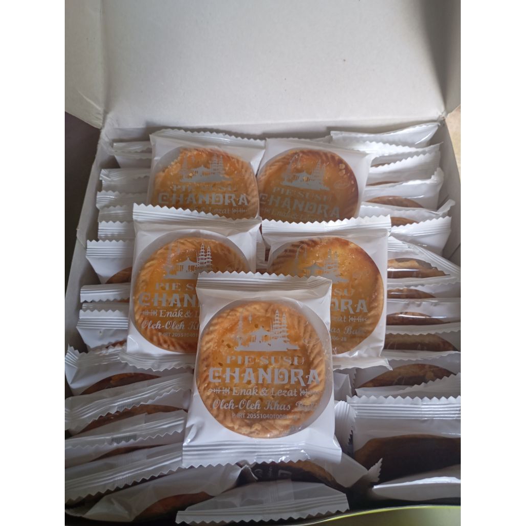 Jual Kue Pie Susu Khas Bali Chandra Isi 50pc||Kue Pie susu||Ready Medan ...
