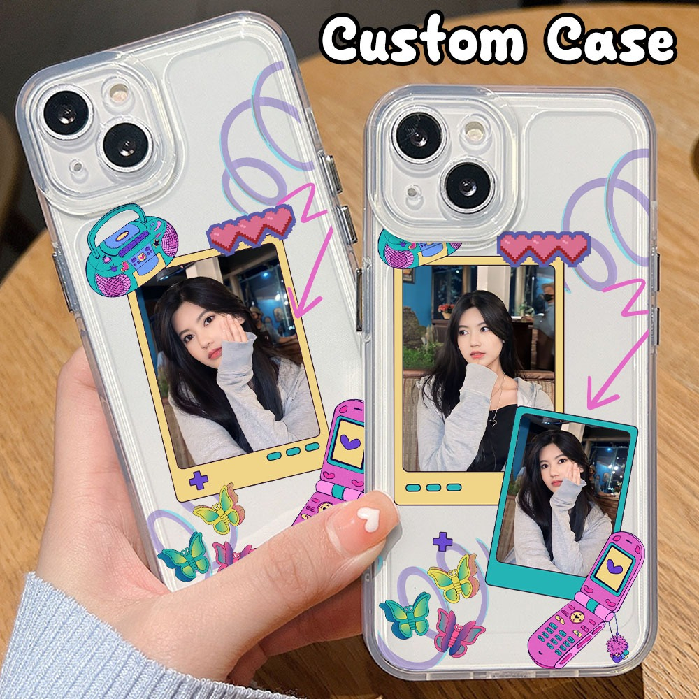 Jual Case Custom Terbaru 2025 Softcase Custom Aesthetic Tambah Foto Dan ...
