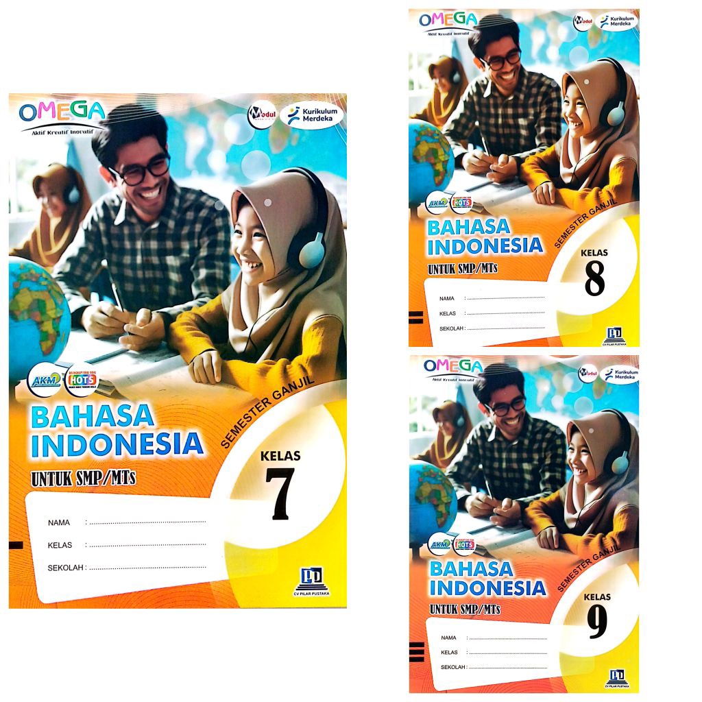 Jual LKS SMP MTS OMEGA BAHASA INDONESIA KELAS 7 8 9 KURIKULUM MERDEKA ...