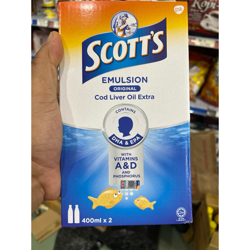 Jual scott emulsion original dan oren | Shopee Indonesia