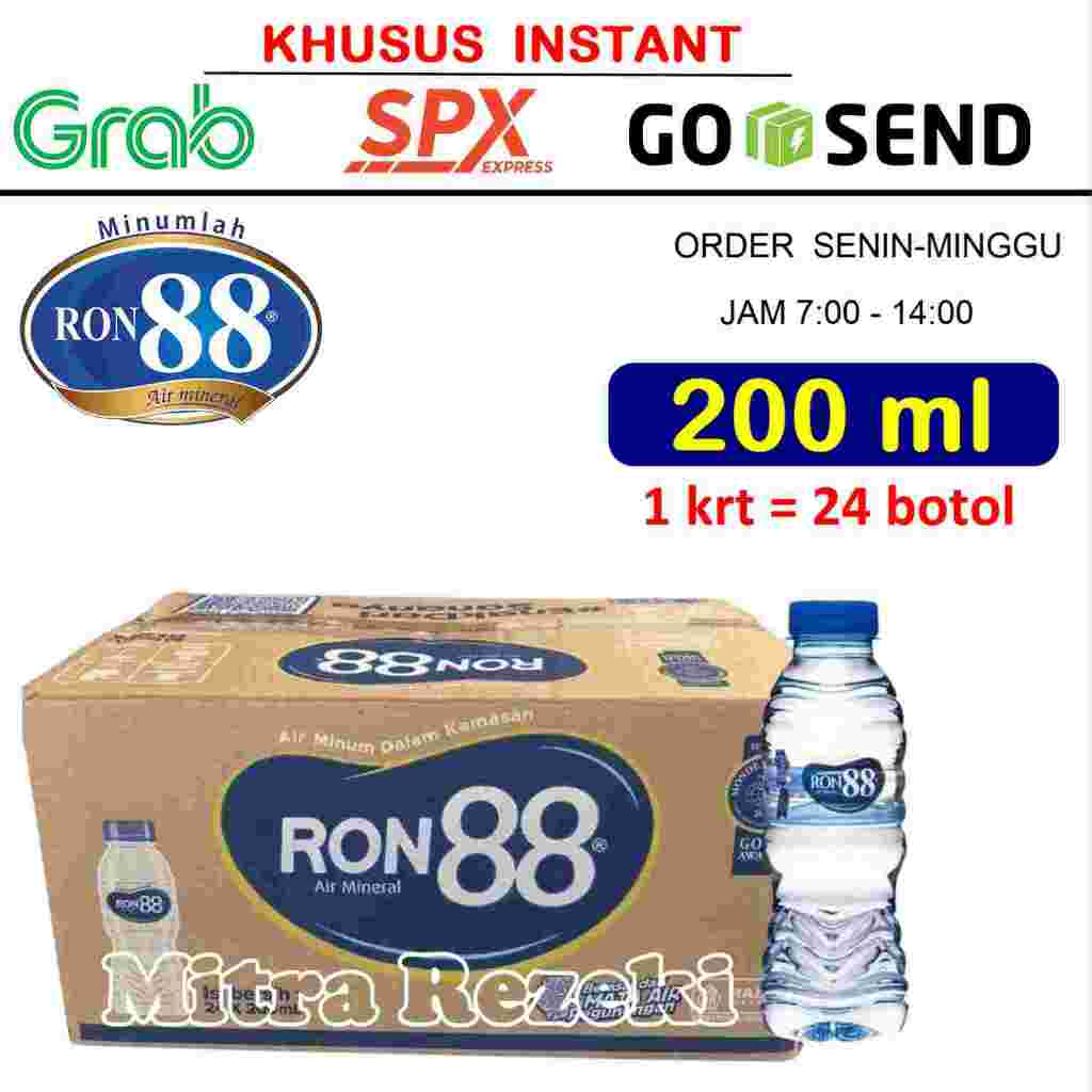 Jual RON88 240ml BOTOL (1 DUS=24 botol) RON 88 packing dus/pack AIR ...