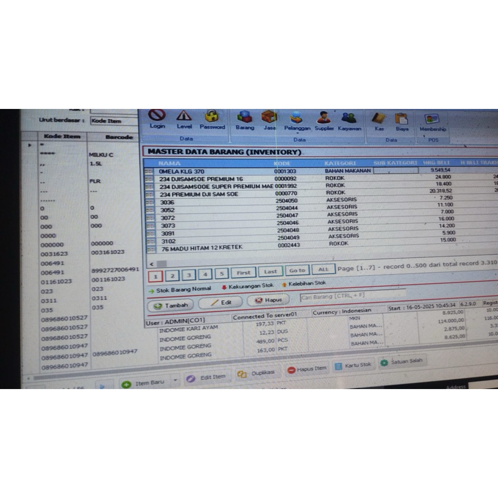 Jual Database Produk Item sembako | Shopee Indonesia