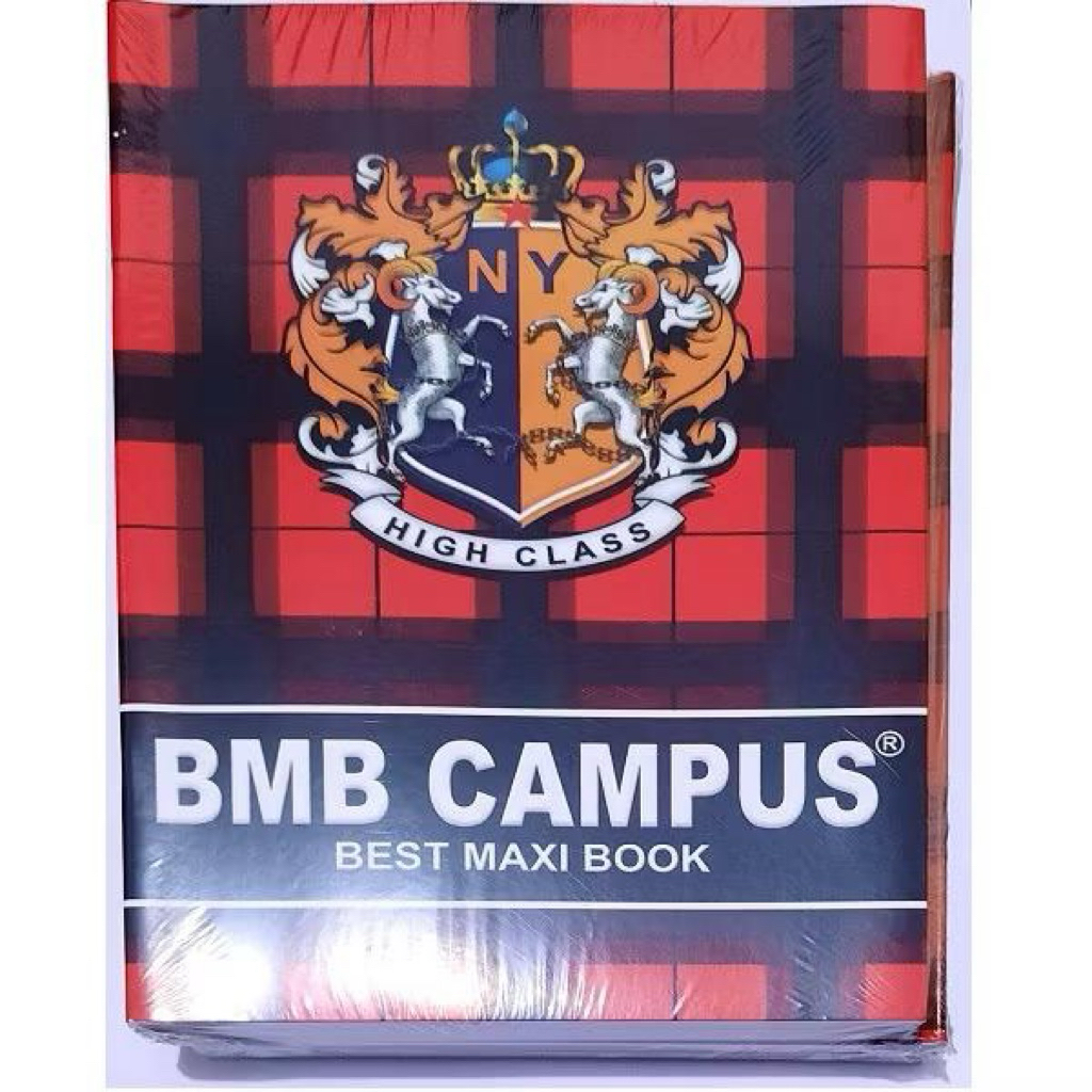 Jual Buku Tulis BMB / BMC Campus 50 lembar (1 Pack 10 Buku) | Shopee ...