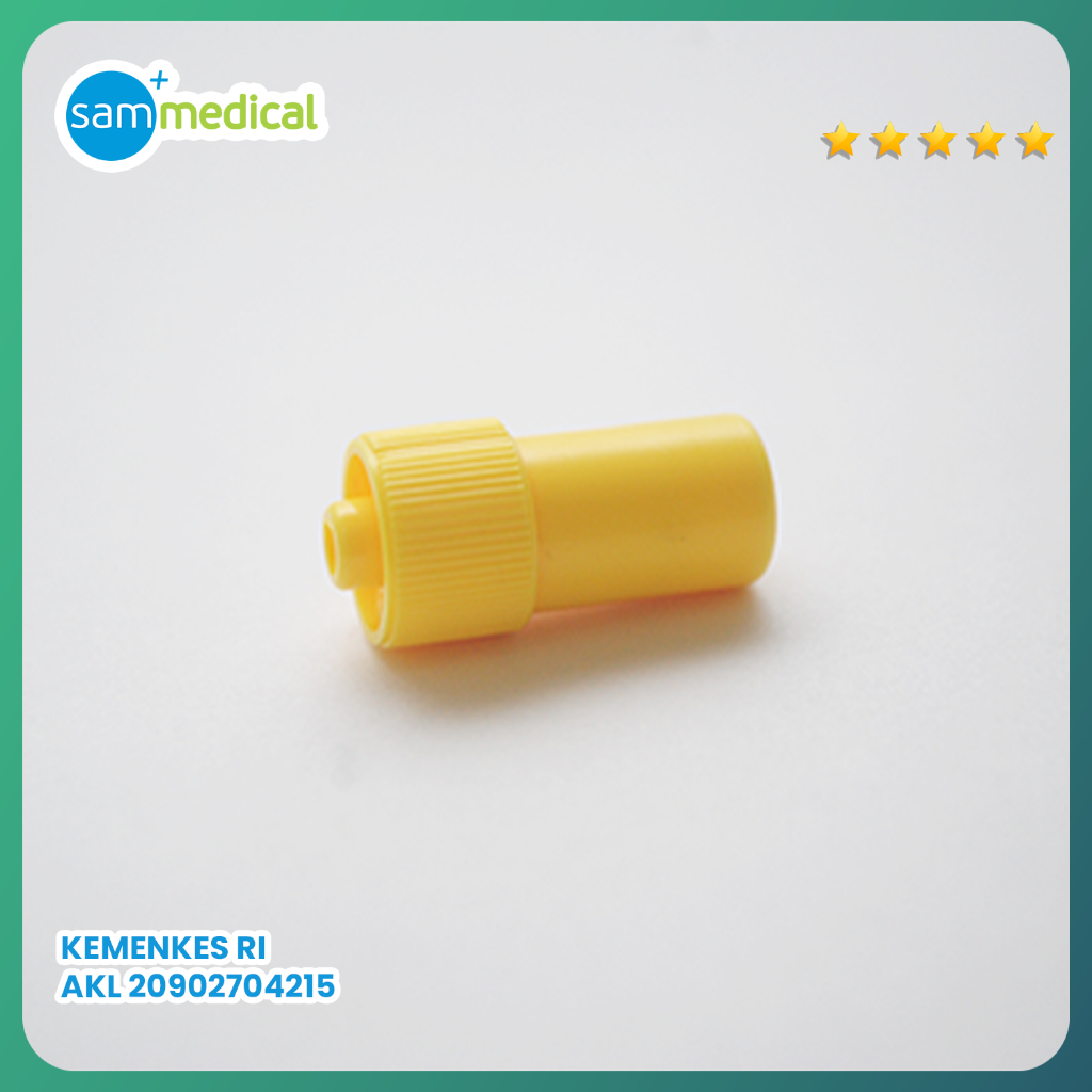 Jual Hospitech Heparin Cup Instopper / Alat Pemasangan Luer PER PCS ...