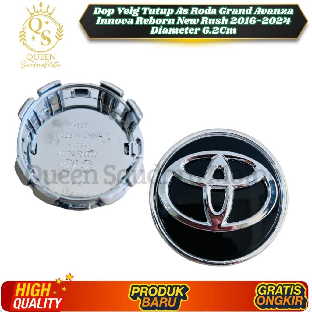 Jual Dop Velg Tutup As Roda Avanza Innova Reborn New Rush 2016-2020 ...