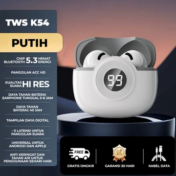 Mocho K54 Headset Bluetooth TWS Wireless Earphones Bluetooth 5.4 In Ear HIFI Mini Waterproof