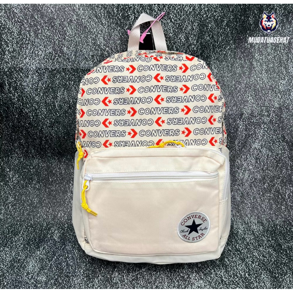 [FULLTAG] CONVERSE BASIC GO 2 CANVAS BACKPACK / TAS RANSEL KANVAS / BAGPACK  / TAS SEKOLAH / TAS KULIAH / TAS KERJA / TAS OLAHRAGA / TAS KANTOR