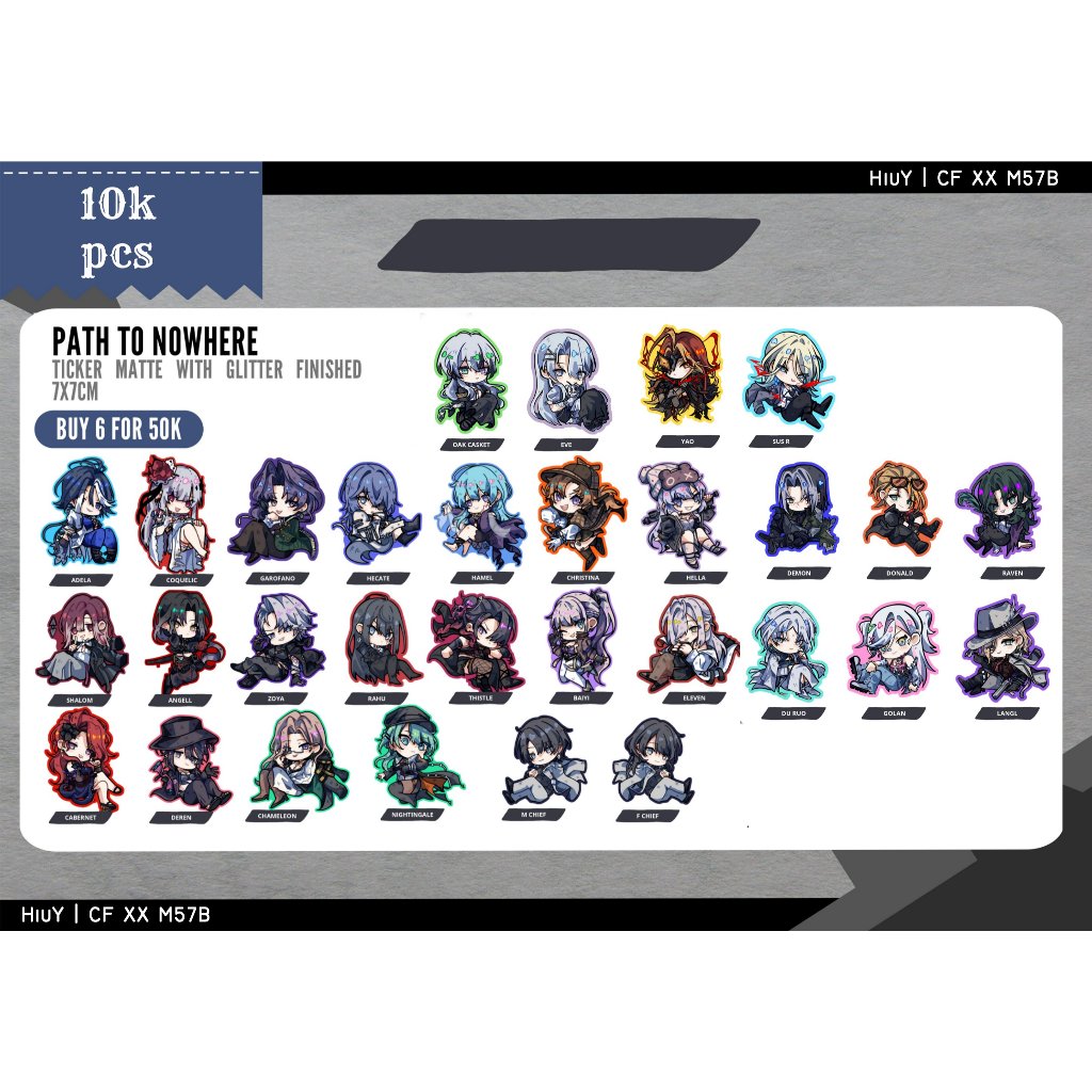Jual Sticker Path to Nowhere by Hiuy52 | Shopee Indonesia