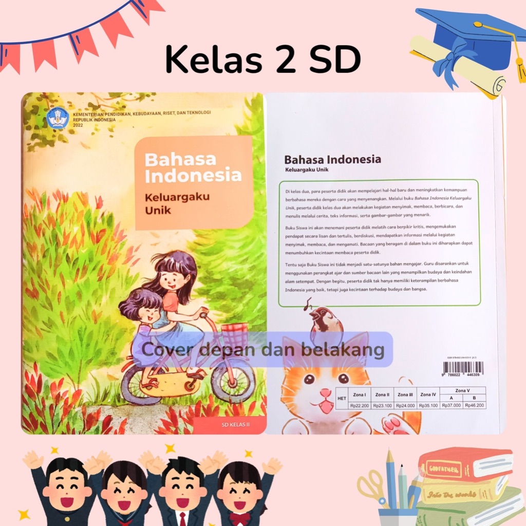 Jual Buku Paket Bahasa Indonesia kelas 2 SD Diknas Kurikulum Merdeka ...