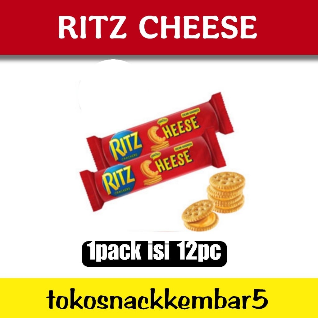 Jual MONDELEZ RITZ CHEESE & CHOCOLATE PACK ISI 12 | Shopee Indonesia