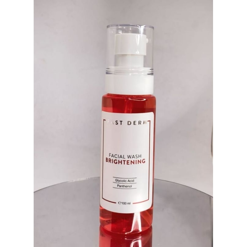 Jual FASTDERM NEW FACIAL WASH BRIGHTENING 100ML | Shopee Indonesia