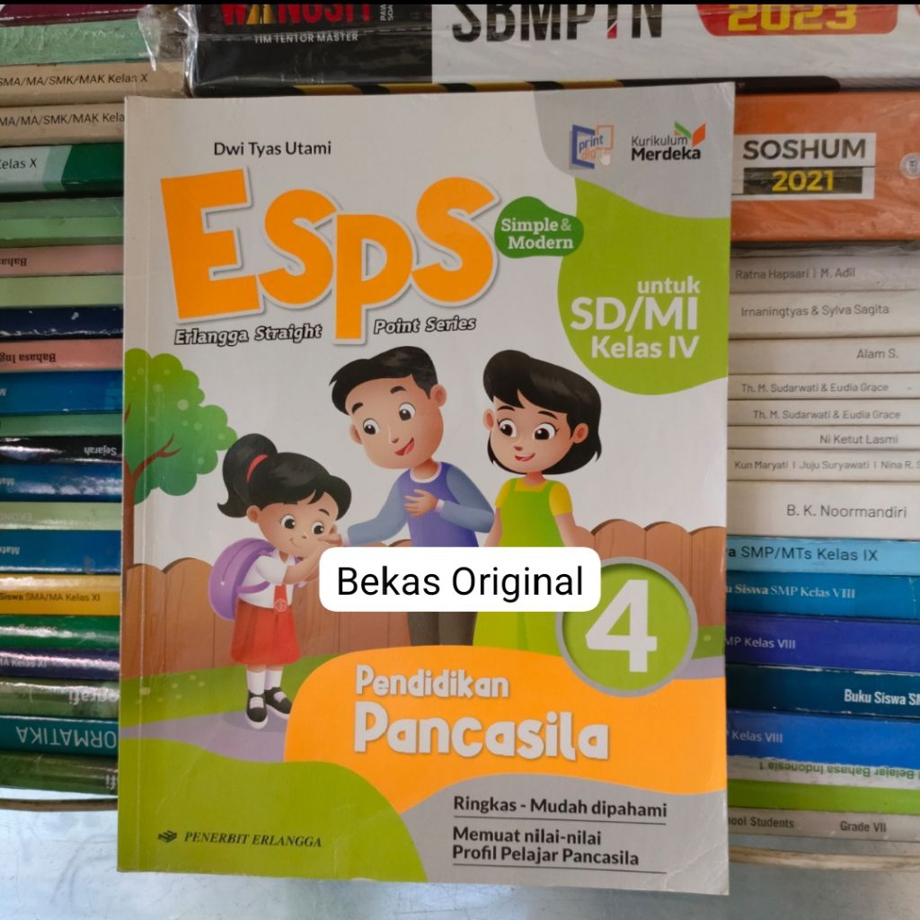 Jual ESPS Pendidikan Pancasila SD Kelas 4 Kurikulum Merdeka Penerbit ...