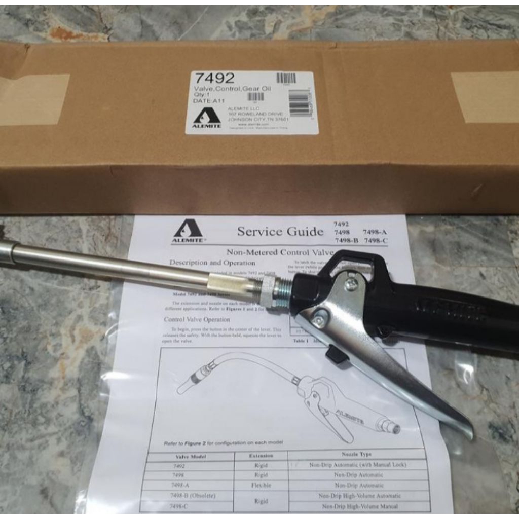 Jual ALEMITE 7492 VALVE CONTROL GEAR OIL | Shopee Indonesia