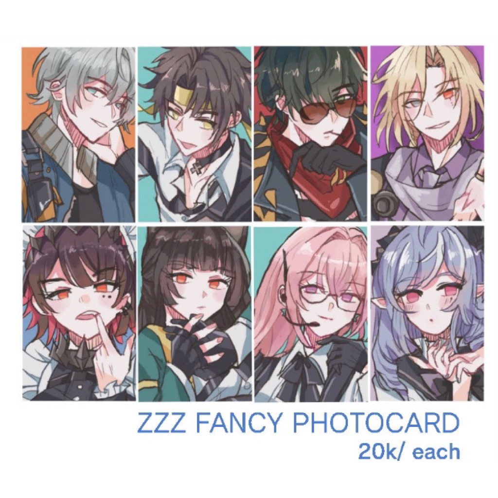 Jual Zenless Zone Zero ZZZ fancy photocard hoyoverse | Shopee Indonesia