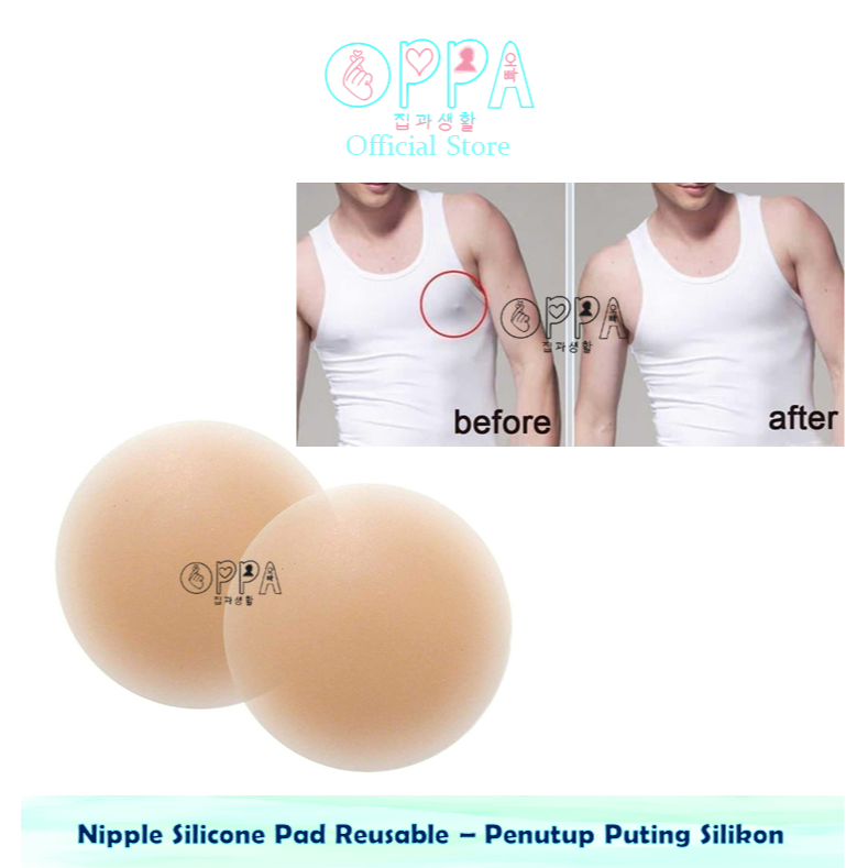 Jual OPPA - Nipple Silicone Pad Reusable – Penutup Puting Silikon ...