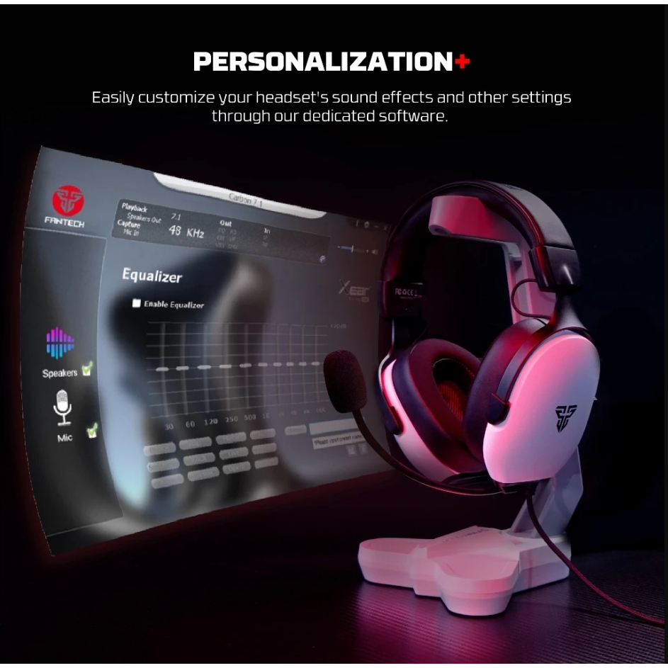 Jual antech CARBON 7.1 HG30 Headset Gaming USB 7.1 Virtual Surround ...
