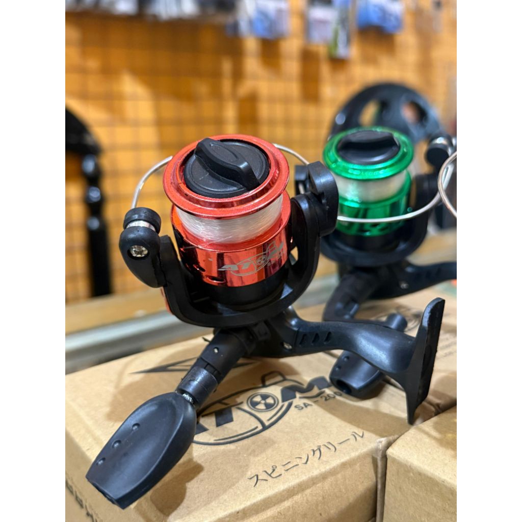 Jual Reel Pancing SHIKARI ATOM | Shopee Indonesia