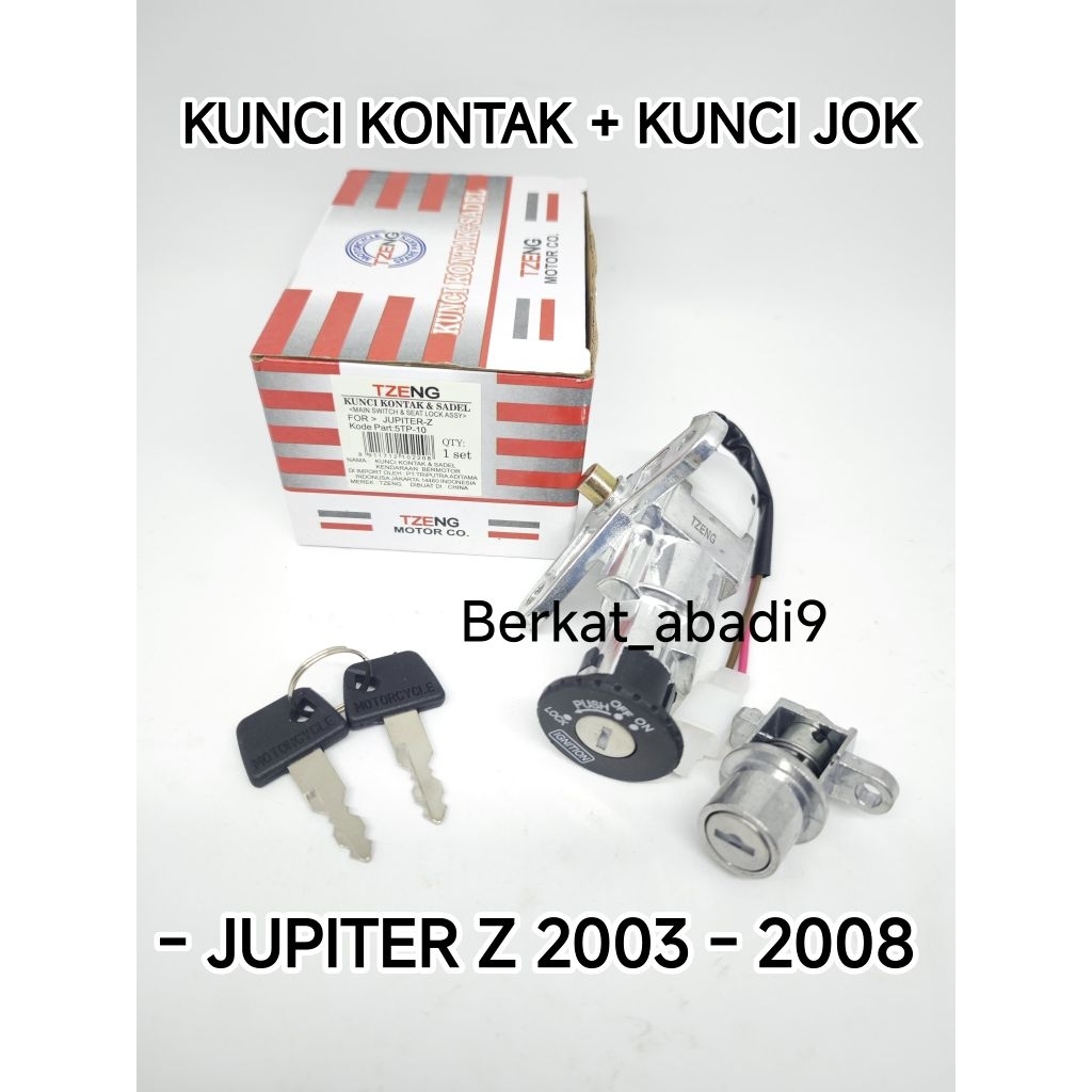 Jual Jupiter z Lama Kunci Kontak Keyset Key set Komplit