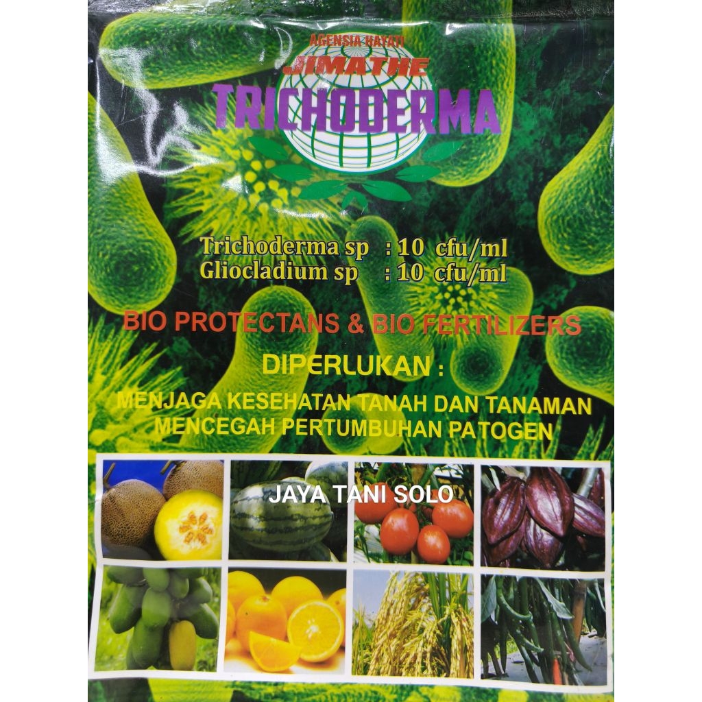 Jual Trichoderma - 500Gr Fungisida + Bakterisida Anti Layu Fusarium ...