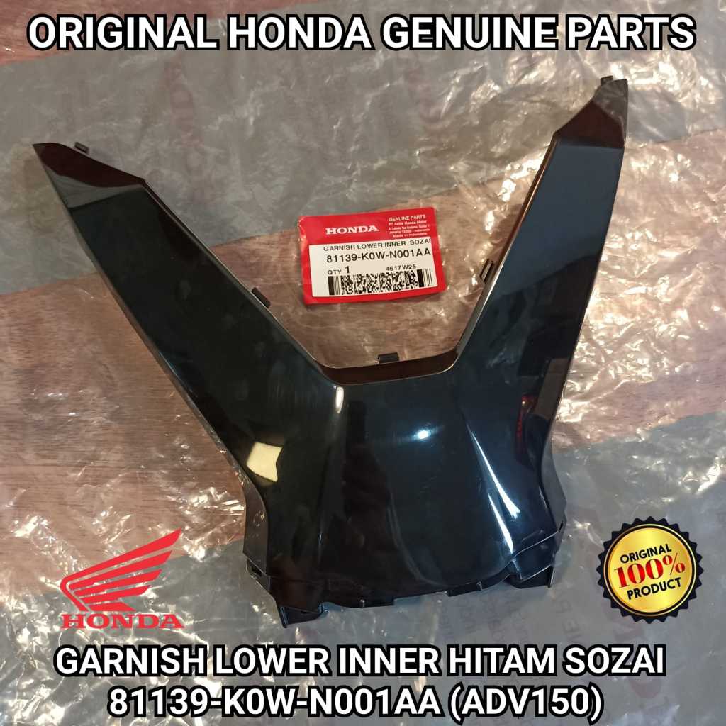 Jual GARNISH BODY LOWER INNER ADV150 HITAM SOZAI 81139K0WN001AA ...