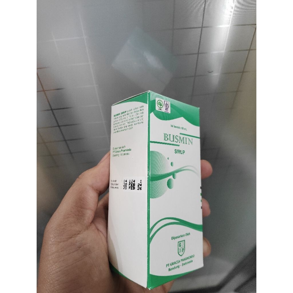 Jual BUSMIN SIRUP 60 ML | Shopee Indonesia