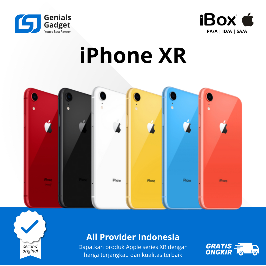 Jual GG - IP XR 64GB 128GB 256GB Second BEKAS | MULUS NORMAL FULLSET ...