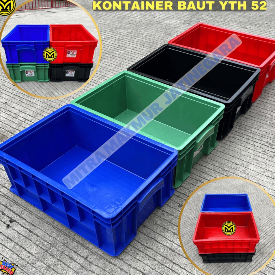 Jual KONTAINER BOX YTH 52 KERANJANG INDUSTRI BOX BAUT SPARE PART ...