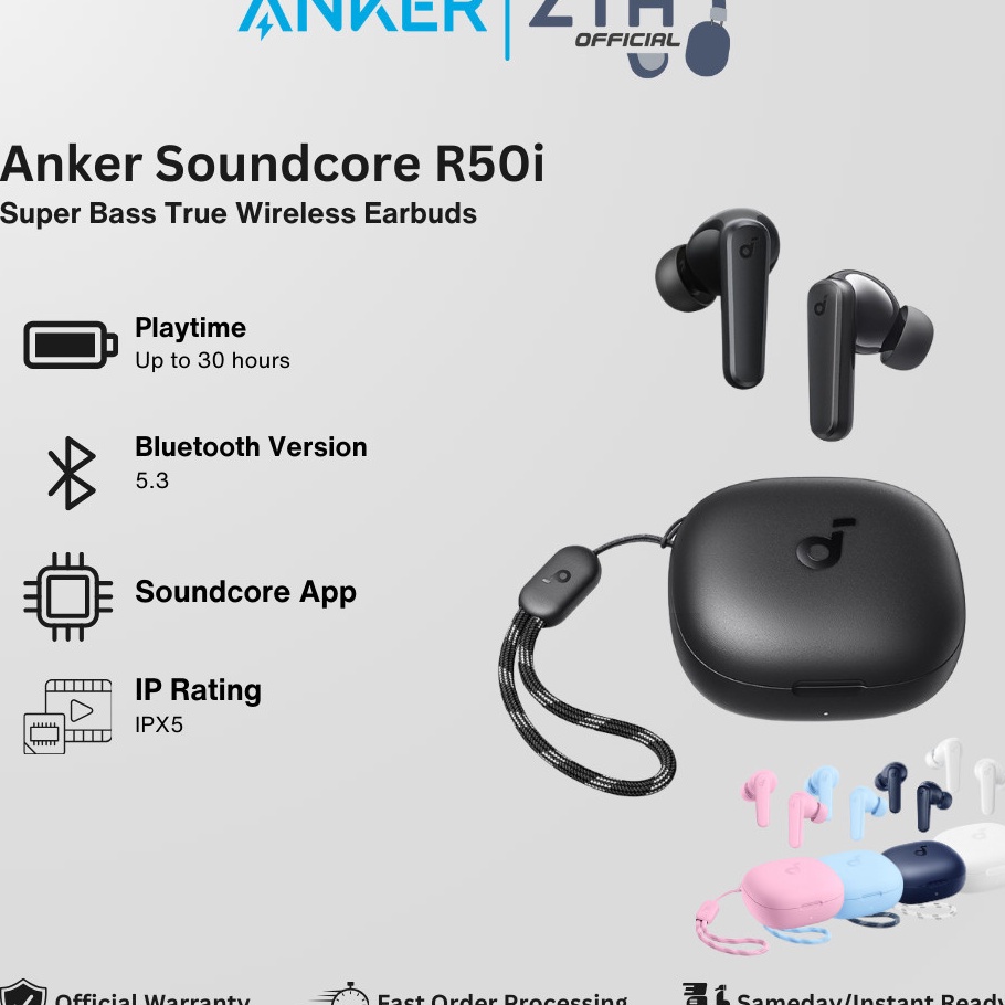 Jual Anker Soundcore R5i R5l True Wireless Earbuds TWS Earphone A3949 ...