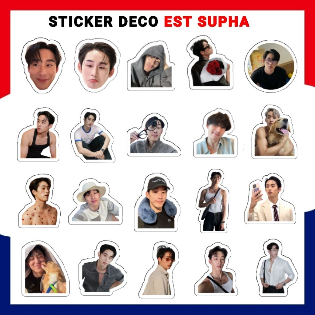 Jual Sticker Deco (GMMTV) EST SUPHA | Shopee Indonesia