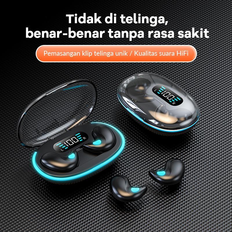 [COD]Headphone X55 Headphone Tidur Headset Bluetooth Gaming Daya Tahan Baterai Super Panjang Peredam Kebisingan Aktif yang Keren