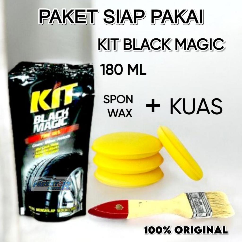 Jual Kit Black Magic Paket Lengkap Hemat Semir Ban Langsung Bersih ...