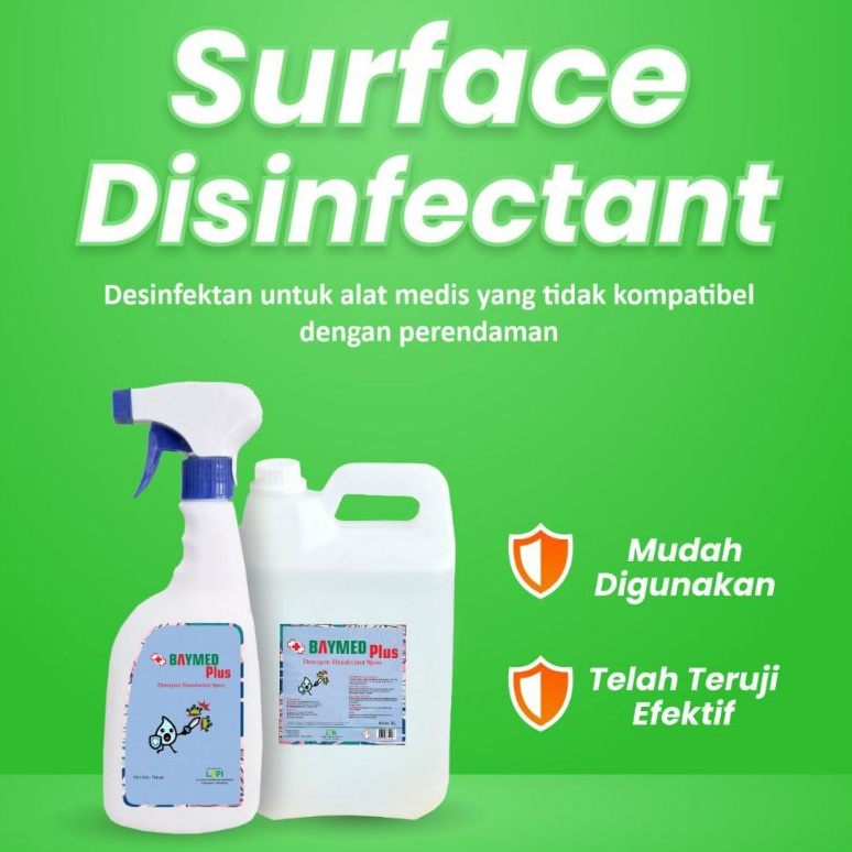 Jual Baymed Plus - 750 ml 1 liter 5 Liter - Disinfectant PACK | Shopee ...