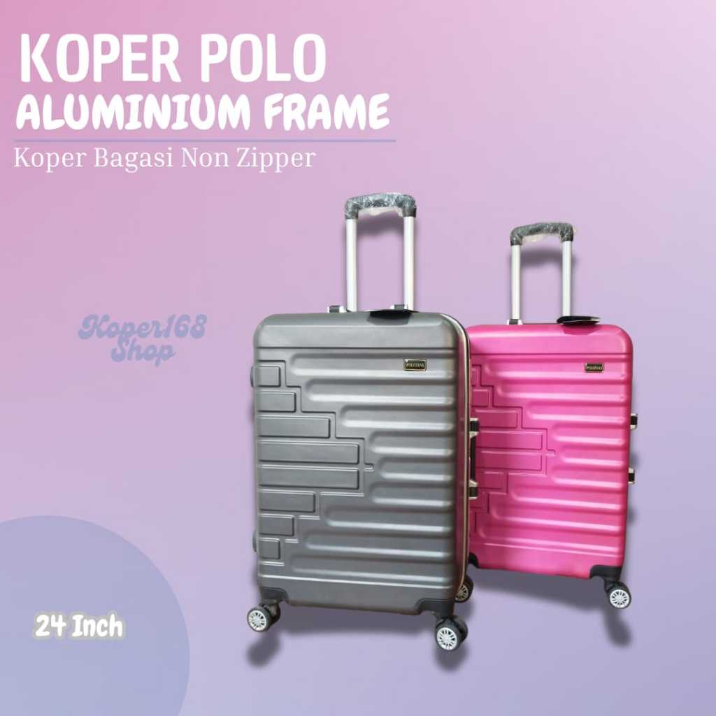 Jual Koper Bagasi Size 24 Inch / Koper POLO FANS Premium Anti Pecah ...