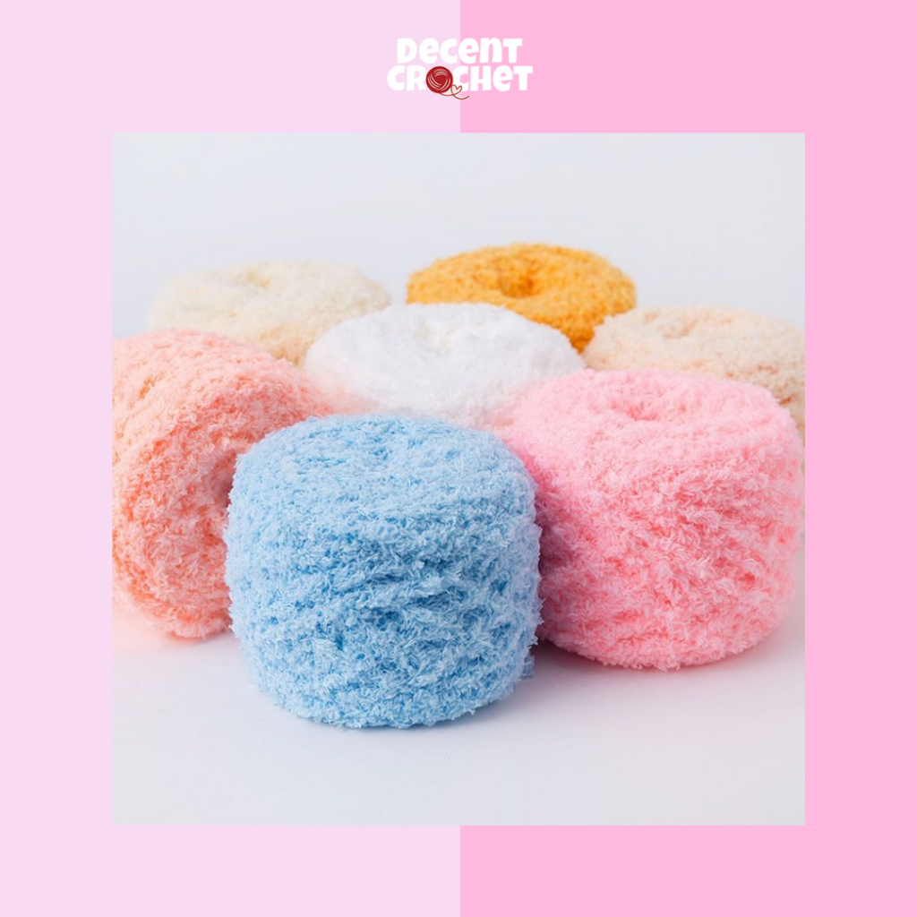 Jual Decent Crochet - (21-40) Benang Rajut Import Handuk/Poppy/Bon-bon ...